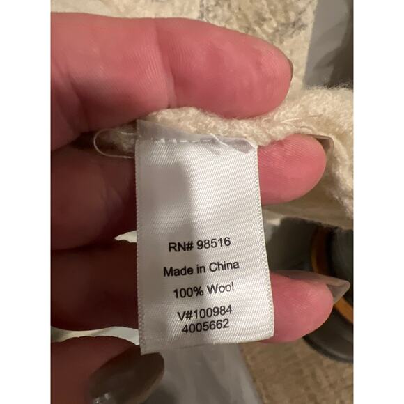 Coldwater Creek size 2X 100% wool cardigan sweater - Picture 4 of 5